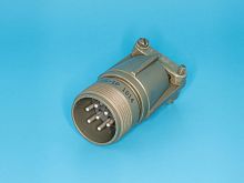 Разъём Amphenol серии MS  7 контактов, вилка на кабель, наружная резьба MS3101E-16S-1P