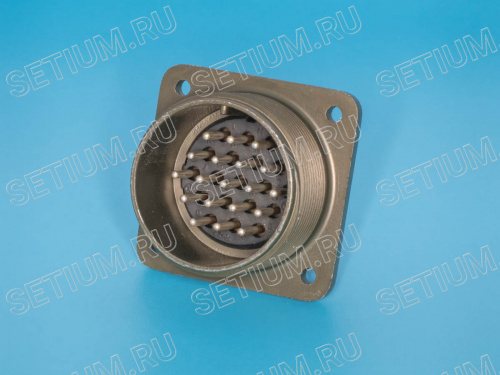 Разъём Amphenol серии MS 19 контактов, вилка на блок MS3102E-22-14P