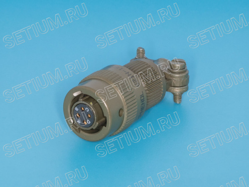 Разъём Amphenol серии 62IN  4 контакта, гнездо на кабель 62IN-16F-8-4S
