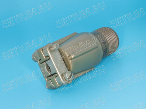 Разъём Amphenol серии MS  2 контакта, гнездо на кабель, наружная резьба MS3101E-10SL-4S фото 3