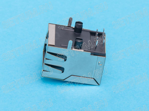 Разъем RJ-45 на плату, 8P8C, тип 16, экранированный TJ16S-8P8C фото 3