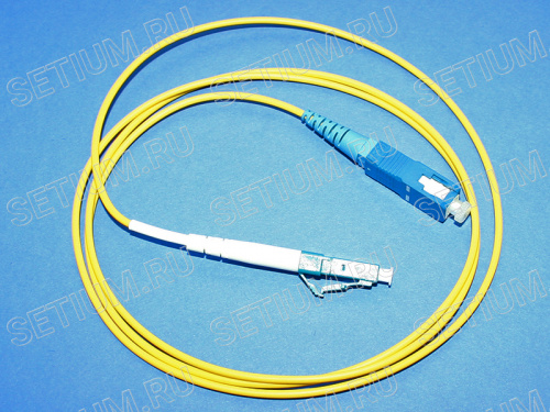 LC-SC патч-корд одномодовый 1м (Simplex) FPK-LC-SC-sm-sp-1