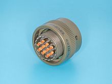 Разъём Amphenol серии 62IN 10 контактов, гнездо на кабель 62IN-56T-12-10S