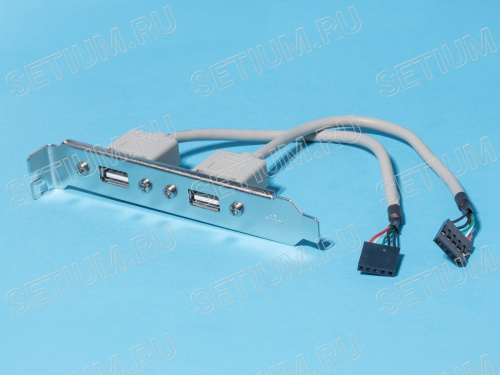 Планка USB, 2 порта тип А - 2хBLS-5 SCUA-21