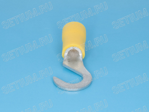 Клемма тип "C" 6,4 мм на провод 4,0-6,0мм, изолированная, кратно 100шт. фото 3