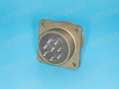 Разъём Amphenol серии MS  8 контактов, гнездо на блок MS3102E-22-18S фото 2