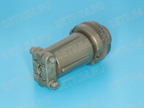 Разъём Amphenol серии MS  2 контакта, вилка на кабель MS3106E-12S-3P фото 3