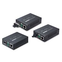 GT-802S Неуправляемый медиаконвертер 1 порт 1Гб/с + 1 порт 1Гб/с SC SM DP 20км 