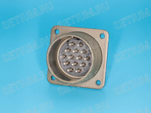 Разъём Amphenol серии MS 14 контактов, вилка на блок Разъём Amphenol серии MS 14 контактов, вилка на блок MS3102E-20-27P