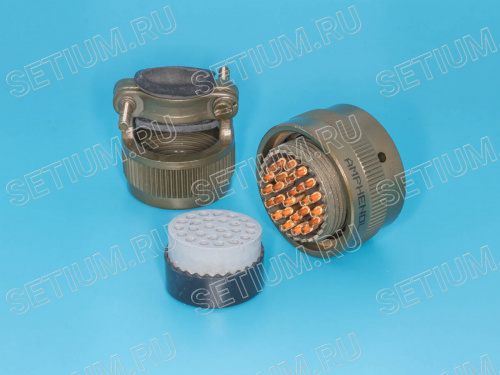 Разъём Amphenol серии 62IN 26 контактов, гнездо на кабель 62IN-16F-16-26S фото 2