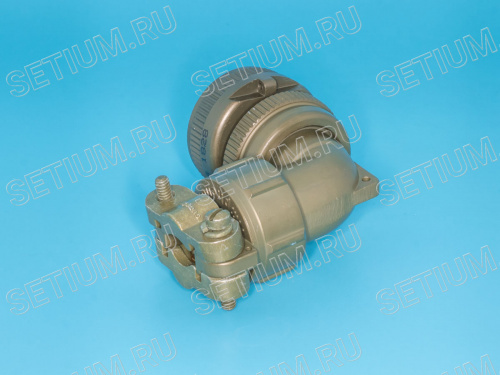 Разъём Amphenol серии MS  4 контакта, гнездо на кабель, прямой угол MS3108E-14S-2S фото 3