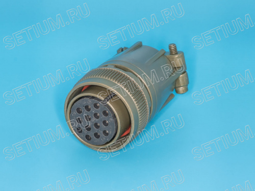 Разъём Amphenol серии MS 14 контактов, гнездо на кабель MS3106E-20-27S фото 2