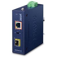 IGTP-815AT Промышленный компактный медиаконвертер 1 порт PoE 1Гб/с + 1 SFP слот 1Гб/с