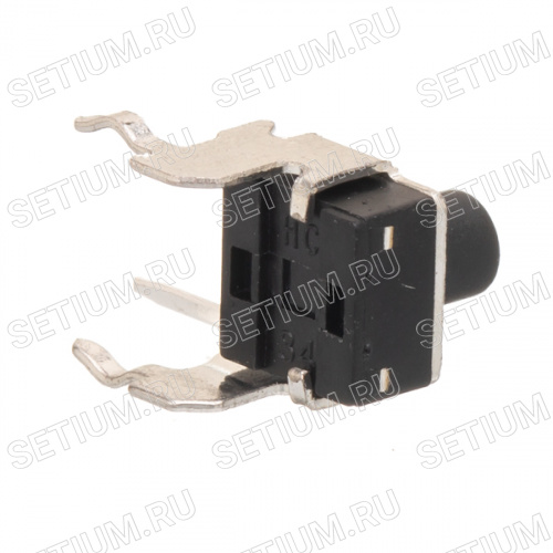 Кнопка тактовая 6x6 мм мм, h=7.3 мм, прямой угол SWT-7-73 фото 2