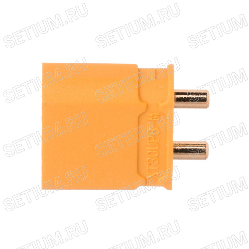 Разъем силовой XT30, 2 контакта, штекер на плату XT30UPB30-M.G.Y фото 3